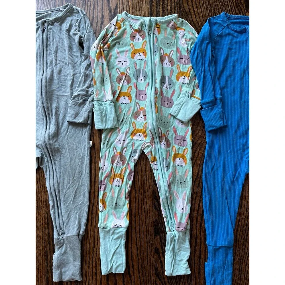 Little Sleepies Boys Zippy Bundle (6-12M)